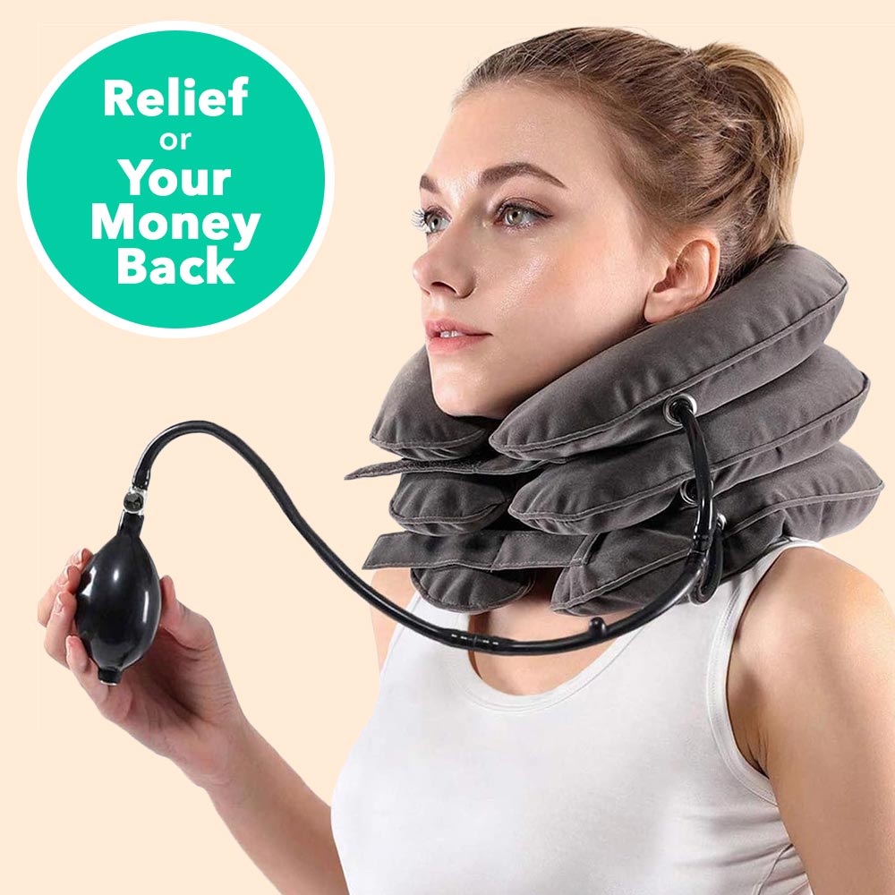 NeckTrax Pro™ - Inflatable Cervical Traction Device For Neck Pain Relief