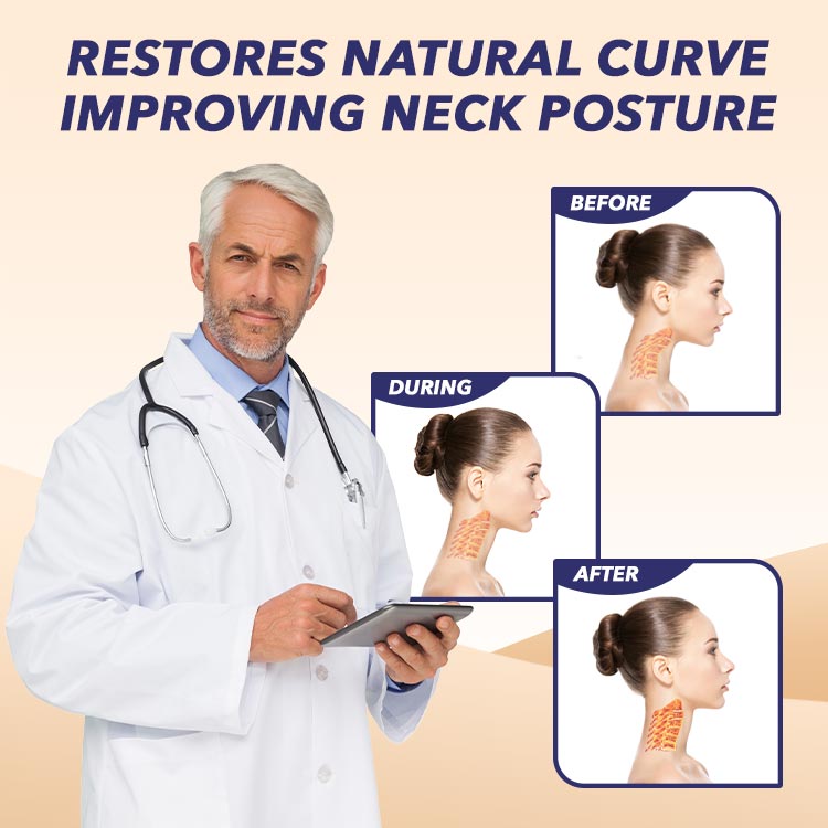 NeckTrax Pro™ - Inflatable Cervical Traction Device For Neck Pain Relief