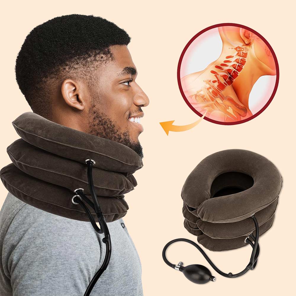 NeckTrax Pro™ - Inflatable Cervical Traction Device For Neck Pain Relief
